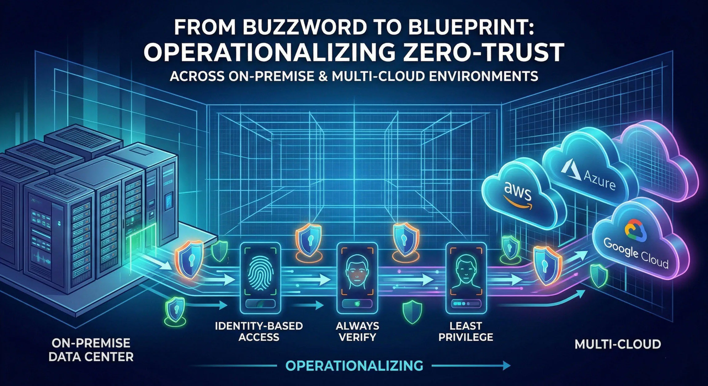 From Buzzword to Blueprint: Operationalizing Zero-Trust Across On-Premise and Multi-Cloud Environments