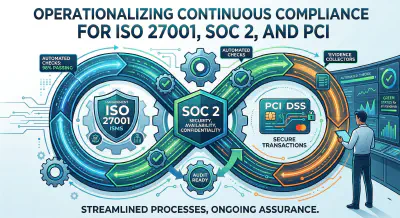 Operationalizing Continuous Compliance for ISO 27001, SOC 2, and PCI