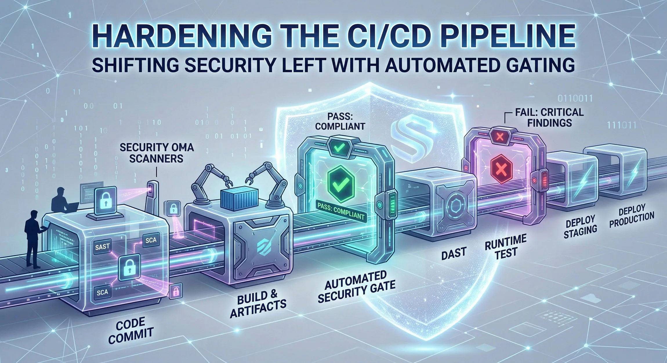 Hardening the CI/CD Pipeline: Shifting Security Left with Automated Gating