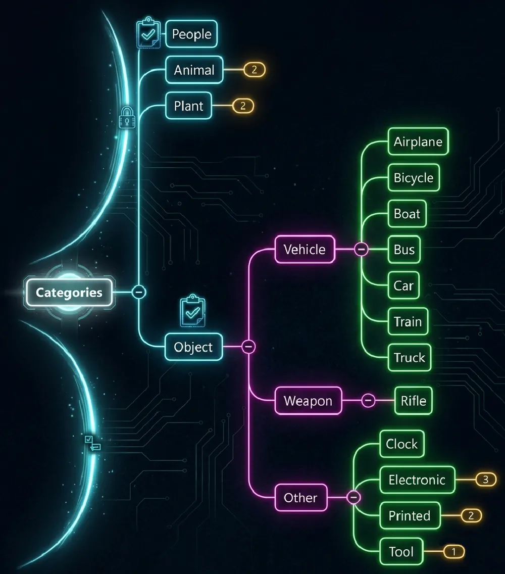 Figure 4 - Categories of visual elements