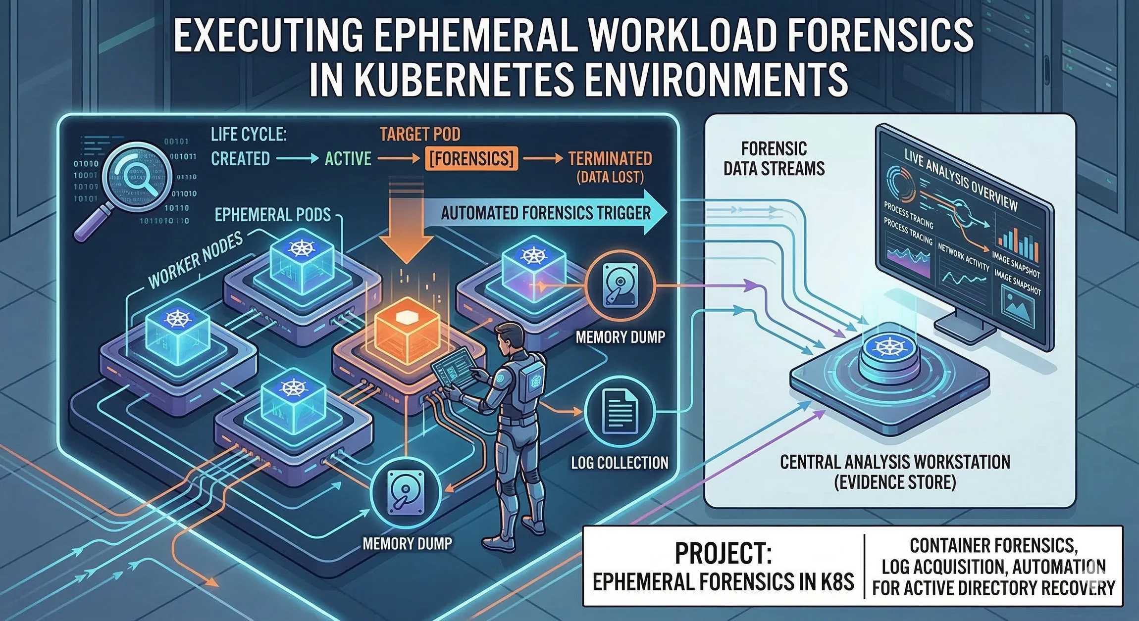 Executing Ephemeral Workload Forensics in Kubernetes Environments