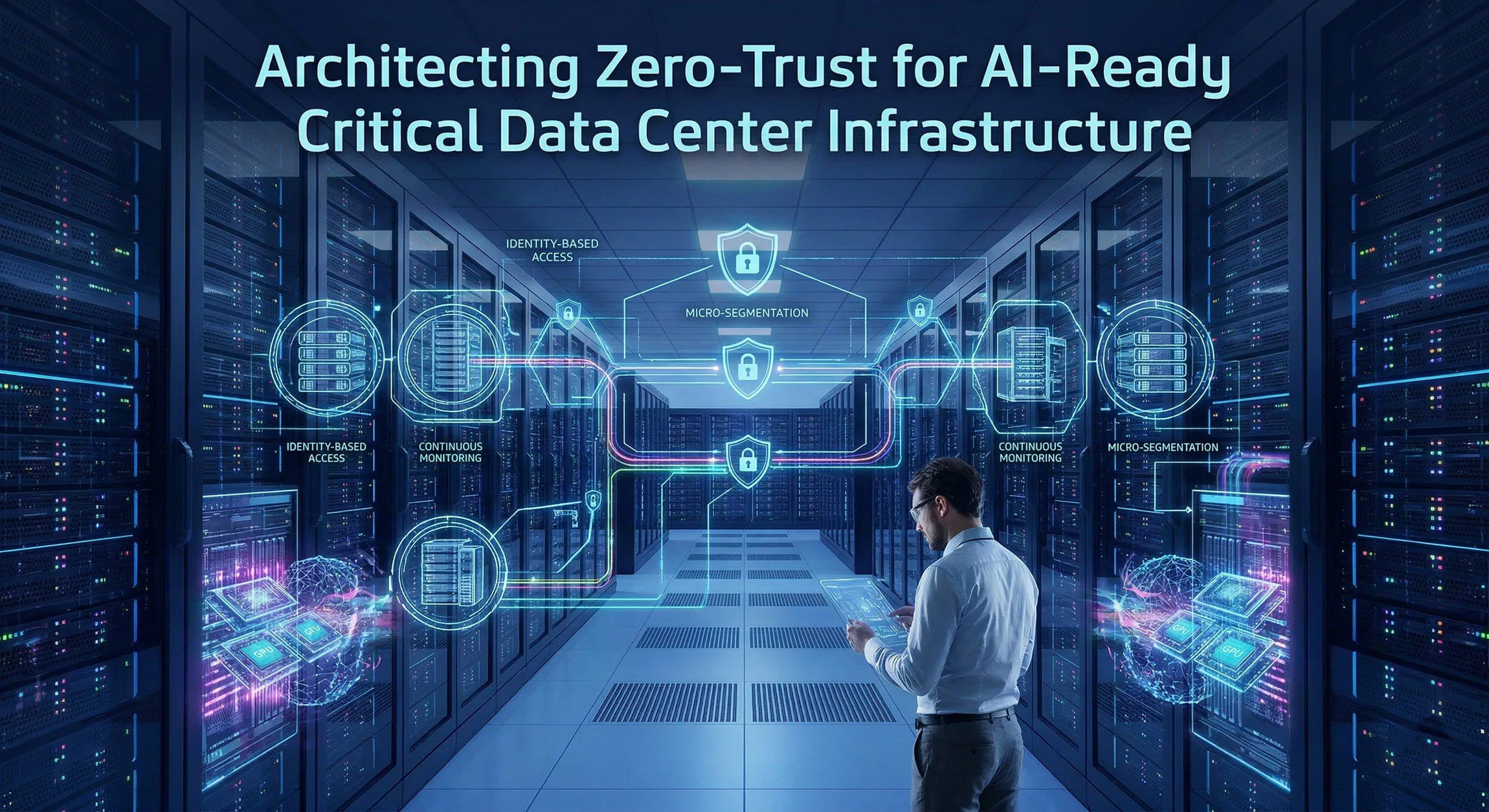 Architecting Zero-Trust for AI-Ready Critical Data Center Infrastructure