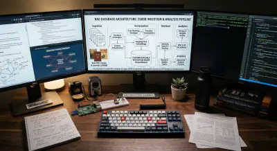High-Scale Local RAG Architecture for a 250GB+ PDF File Corpus